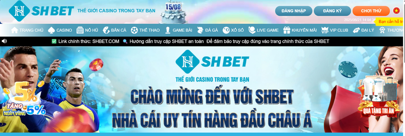 Hướng dẫn nạp-rút tiền tại nhà cái Shbet88